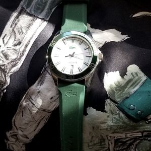 Lacoste Watch. Emerald Green.Stainless Steel, Brand New.
